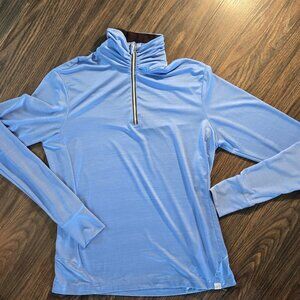 GG BLUE Athletic/Athleisure Light Blue Long Sleeved Pullover NWOT/SIZE S